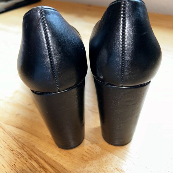 Naturalizer Women's Berlin Black Platform Block Slip-on Pumps Sz 8.5 - Picture 6 of 8